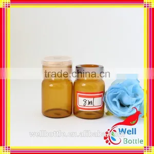 1ml Amber Glass Bottle With Dropper for Injection Bottle Brown Glass Chemical Bottles thumbnail-2
