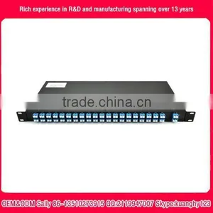 40 Channels Duplex DWDM AAWG Mux Demux C21 to C60 3dB Insertion Loss With Monitor Port thumbnail-4