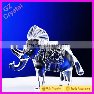 Lovely Crystal Elephant Figurine For Holiday Gifts thumbnail-1