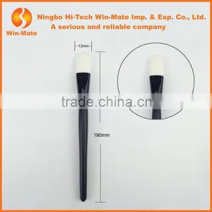 2015 Top Quality Beauty Use White Nylon Hair Best Eyeshadow Brushes With Wood Handle thumbnail-1