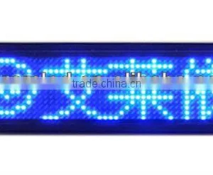 Express China Electronic Magnetic Programmable and Usb Rechargeable Led Scrolling Pin Badge thumbnail-1