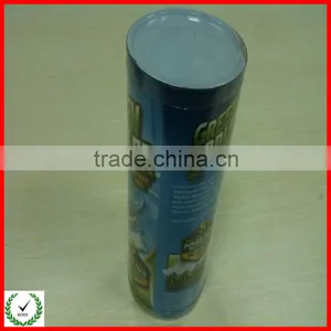 A-PET Cylinder Printed Toy Tube Gift Box thumbnail-1