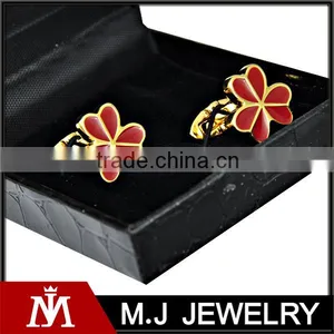 Classic Men's Fashion High Quality Stainless Steel Cuff Links thumbnail-1