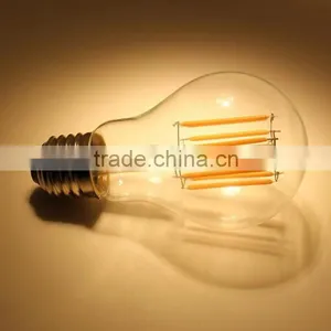 8W A60 Filament LED Bulb 360 Degree Beam Angle 115lm/W With CE RoHs thumbnail-3
