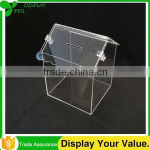 High Clear Charity Donation Box thumbnail-1