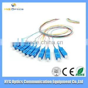 Manufacture Supply sc Upc Fiber Optic 12core Pigtail ,12core sc Upc Pigtail thumbnail-1