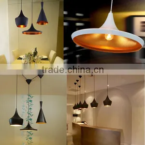 Golden Aluminum Pendant Lamp thumbnail-1