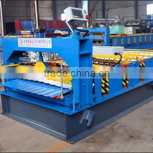 DIXIN 980 Metal Sheet Roll Forming Machine for Wall Panel thumbnail-5