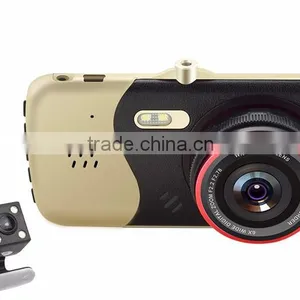 Hot 4.0 Inch Big Screen Car Black Box Dual Camera Dvr Driving Recorder thumbnail-3