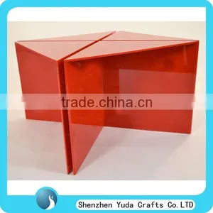 Plexiglass Console Table Acrylic Table Design Stacking Acrylic Furniture thumbnail-1