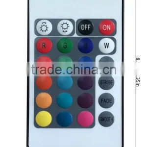 3w High Brightness and Energy Saving Color Changing Bulb With 24 Key ir Remote Control thumbnail-4
