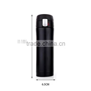 Black Vacuum Cup Double Wall, Daily Use Stainless Steel Tumbler, Drinkware Vacuum Tube Cup thumbnail-3