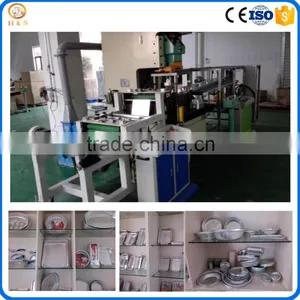 High Precision Automatic Disposable Aluminum Foil Container Making Machine thumbnail-1