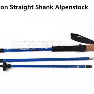 Ultralight Nordic Walking Sticks Telescopic Trekking Poles Anti Shock Hiking Sticks Camping Equipment thumbnail-2