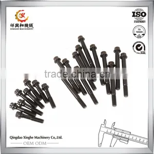 Customized Design Cast Iron Engine Cylinder Head Bolt Iron Casting Bolt thumbnail-1