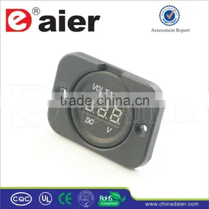 Car/Motorcycle 12V Power Digital Panel Voltmeter Socket thumbnail-1