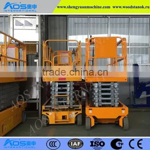 Small Type Self-propelled Electric Scissor Lift Machine thumbnail-3