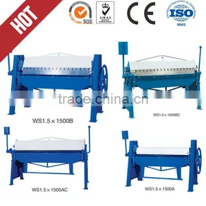 Hand Folder / Manual Sheet Metal Brake/hand Sheet Folding Machine thumbnail-1