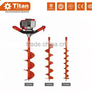 Titan Petrol Earth Auger, Hand Earth Auger, 100mm&150mm&200mm Drills, CE,MD,real EUIIcertificate thumbnail-1