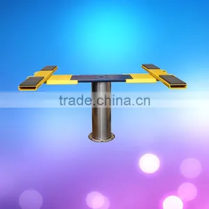 Cheap 2.5T Hydraulic Mechanical and Movable Single Post Car Lift thumbnail-3