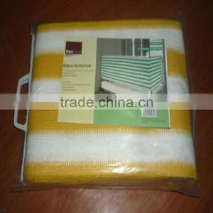 100% Virgin HDPE Balcony Plastic pe Shade Sail thumbnail-1