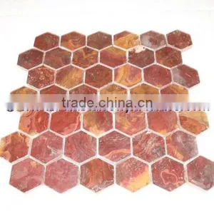 2017 New Arrival MULTI RED ONYX MOSAIC TILES COLLECTIONS thumbnail-3