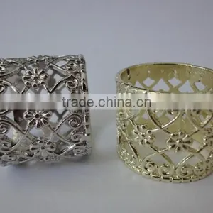 Silver Plated Monogrammed Napkin Ring thumbnail-2