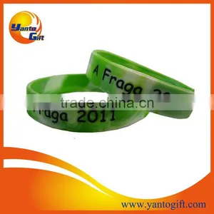 Novelty Design Color Changing Silicone Wristband thumbnail-1
