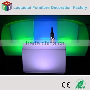 Remote Control Rgb 16 Color Changing Illuminated Nightclub LED Plastic Sofa thumbnail-5