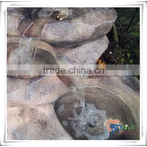 Beautiful Imitation Stone Fiberglass Outdoor Garden Water Fountain thumbnail-6