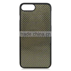 2017 New Hot Selling 4 Colors Available Carbon Fiber Plate Pattern PC Case for IPhone 7 thumbnail-3