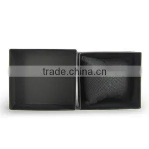 Black Paper Packaging Boxes for Watch Custom Gift Packing Box thumbnail-5