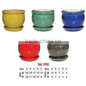 Vietnam Indoor Clay Flower Pots thumbnail-1