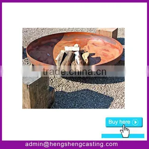 Hot-selling Stainless Steel Firebowl Fire Pit With Handles thumbnail-4