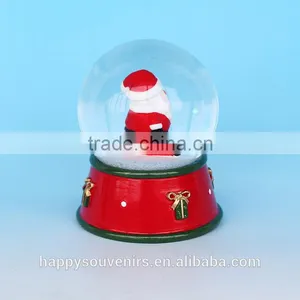 2017 Custom Glass Chrismas Snow Globe With Manufacture thumbnail-3