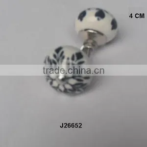 Hand Painted Ceramic Knob Available in Other Colour and Patterns thumbnail-1