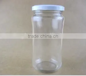 Glass Jar With Metal Lid , Glassware thumbnail-1