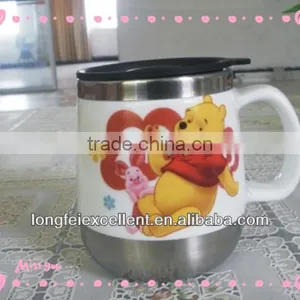 2014 Durable Double Ceramic Mug With Stainless Inside Yiwu China Wholesale thumbnail-1