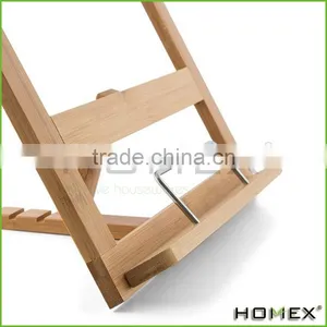 Bamboo Cookbook Holder /book Stand Wood Homex-BSCI thumbnail-2