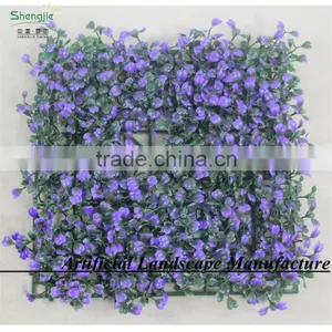 SAS162012 Purple Artficial Grass Mat,Boxwood Mat,Panel Mat thumbnail-1