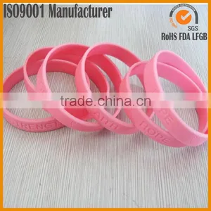High Quality Pink Breast Cancer Bracelets thumbnail-1