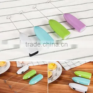 Electric Egg Beater Battery Operate Egg Beater Coffee Frother thumbnail-6