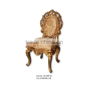 MD-1401-01 Antique Victorian Furniture Single Chair Without Arm thumbnail-3
