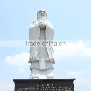 Outdoor Decoration High Quality Chinese Stone Garden Statue fo Lao zi thumbnail-1