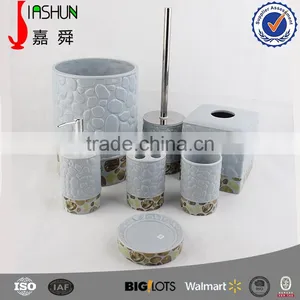 Unique Design 6ps Ceramic Bathroom Accessories Set thumbnail-1
