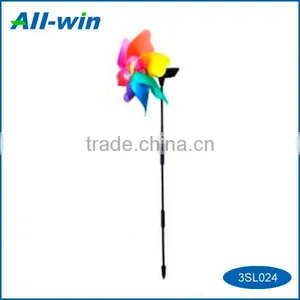 Outdoor Use Solar LED Colorful Windmill Shape Decorative Light thumbnail-1
