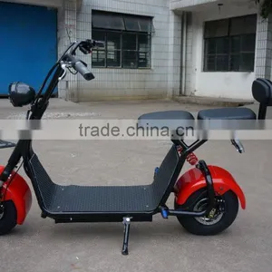 2017 Zhejiang Newly Electric Bike 48V Citycoco Scooter With Suspension&Disc Brakes&LCD Display thumbnail-1