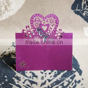 Laser Cut Decoration Card Party Invitation Card Table Card Wedding Place thumbnail-3