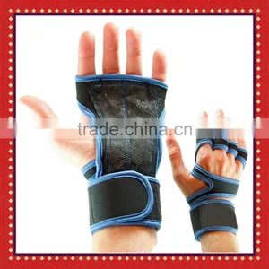 Comfortable Grips For Gymnastics And WOD Cross Training, Hand Protectors With Wrist Brace,Pull Up Crossfit Gloves thumbnail-4