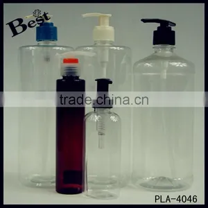 2017 Hot New Products Cosmetik Packaging Clear Empty 600ml Pet Plastic Bottle Good Market Best Selling Wholesale thumbnail-4
